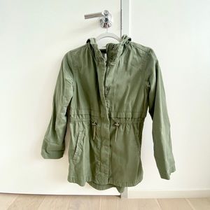 Old Navy Utility Jacket - Olive Green - XS Petite